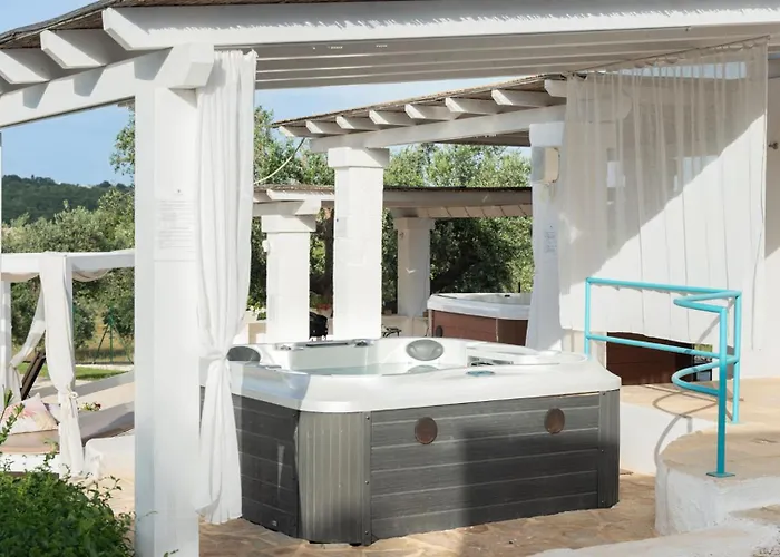 Alojamento de Acomodação e Pequeno-almoço Petranima Wellness In Trulli Ostuni